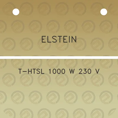 elstein-t-htsl-1000-w-230-v