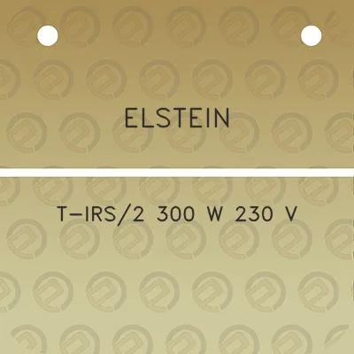 elstein-t-irs2-300-w-230-v