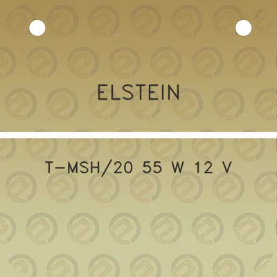 elstein-t-msh20-55-w-12-v