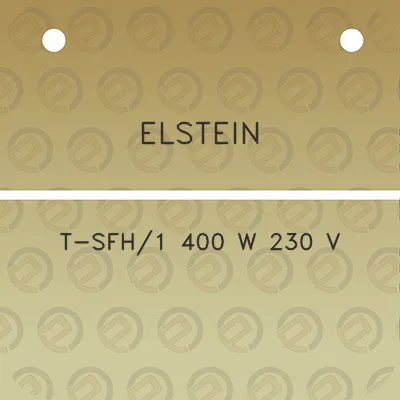 elstein-t-sfh1-400-w-230-v