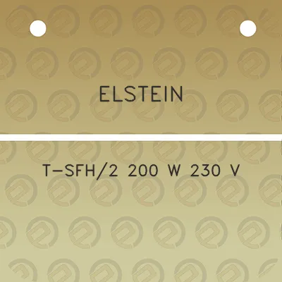 elstein-t-sfh2-200-w-230-v