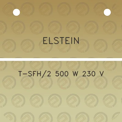 elstein-t-sfh2-500-w-230-v