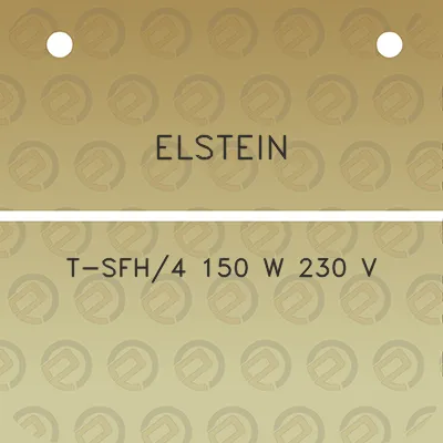 elstein-t-sfh4-150-w-230-v