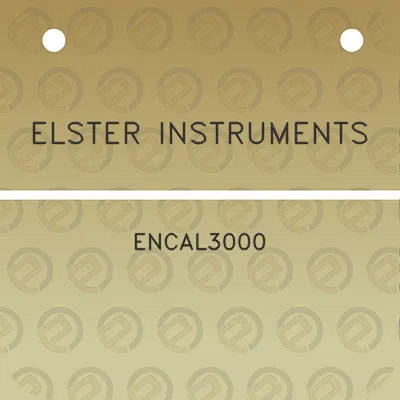 elster-instruments-encal3000