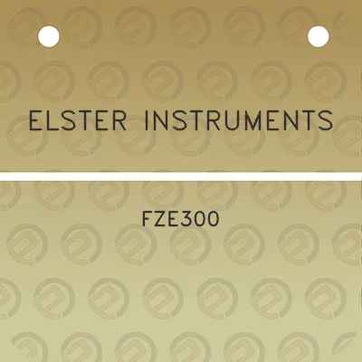 elster-instruments-fze300