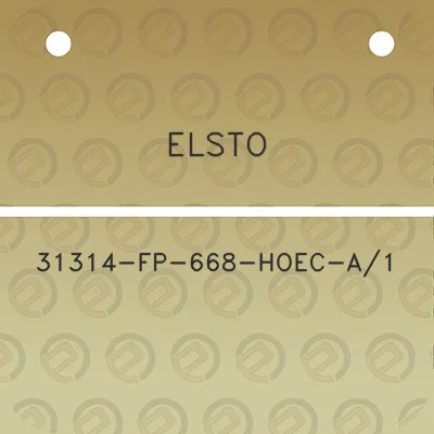 elsto-31314-fp-668-hoec-a1