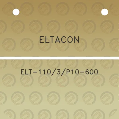 eltacon-elt-1103p10-600