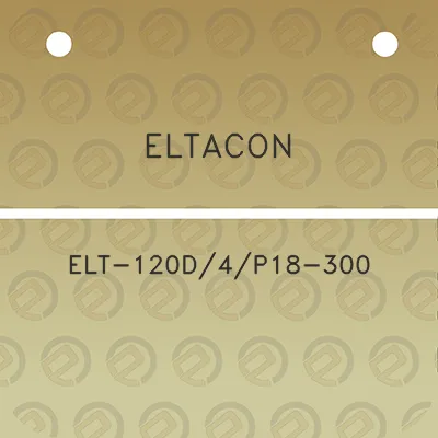 eltacon-elt-120d4p18-300