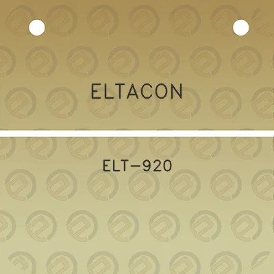 eltacon-elt-920