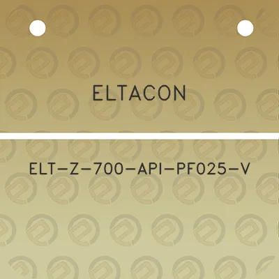 eltacon-elt-z-700-api-pf025-v