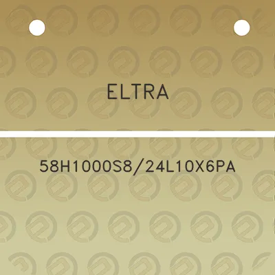 eltra-58h1000s824l10x6pa