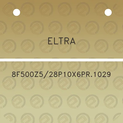 eltra-8f500z528p10x6pr1029