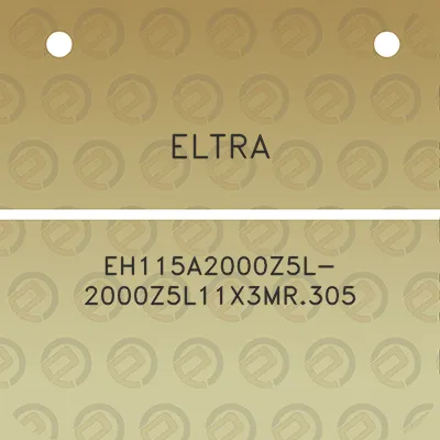 eltra-eh115a2000z5l-2000z5l11x3mr305