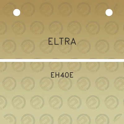 eltra-eh40e