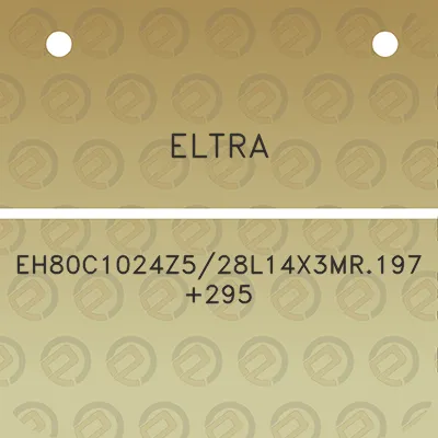 eltra-eh80c1024z528l14x3mr197295