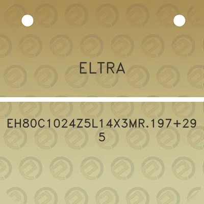 eltra-eh80c1024z5l14x3mr197295