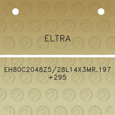 eltra-eh80c2048z528l14x3mr197295