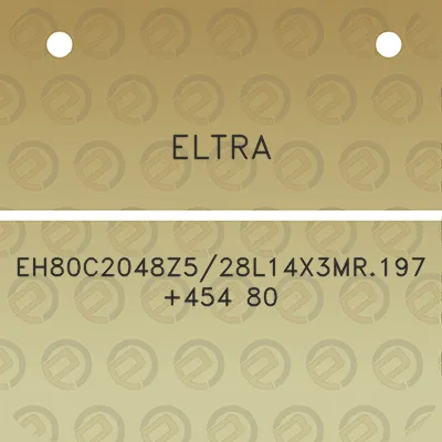 eltra-eh80c2048z528l14x3mr197454-80