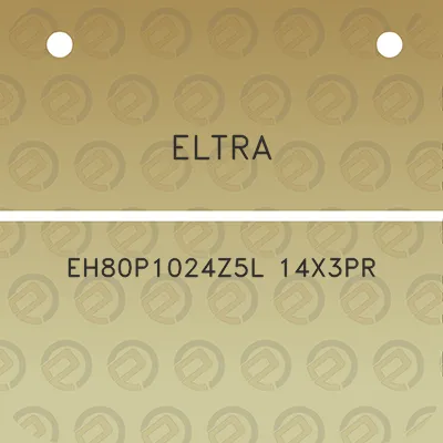 eltra-eh80p1024z5l-14x3pr