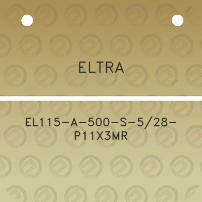 eltra-el115-a-500-s-528-p11x3mr