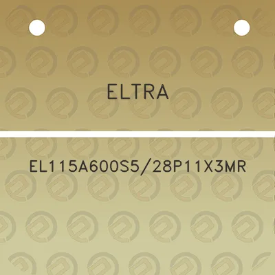 eltra-el115a600s528p11x3mr