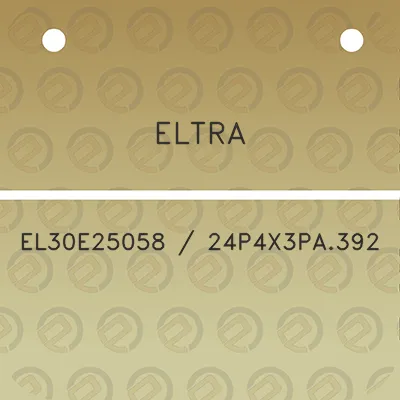 eltra-el30e25058-24p4x3pa392