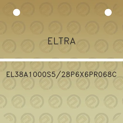 eltra-el38a1000s528p6x6pr068c