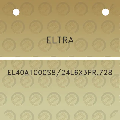 eltra-el40a1000s824l6x3pr728