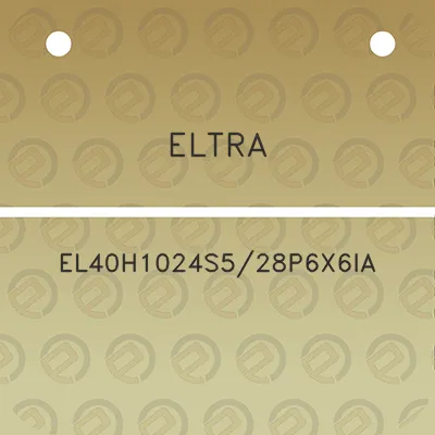 eltra-el40h1024s528p6x6ia