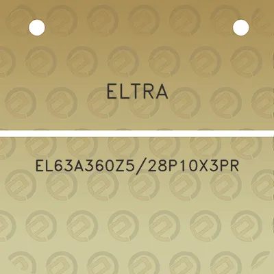 eltra-el63a360z528p10x3pr