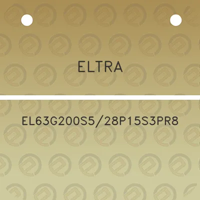 eltra-el63g200s528p15s3pr8