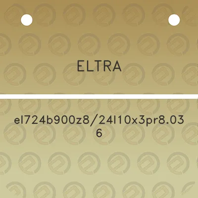 eltra-el724b900z824l10x3pr8036