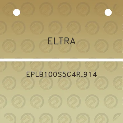 eltra-eplb100s5c4r914