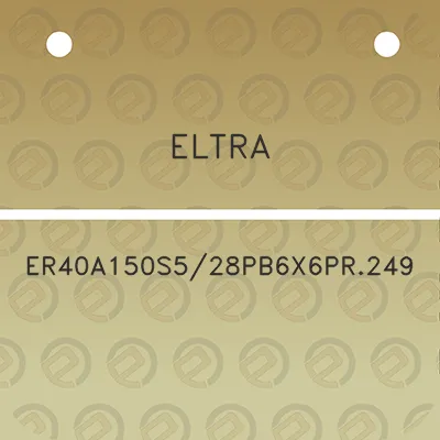 eltra-er40a150s528pb6x6pr249