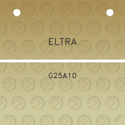 eltra-g25a10