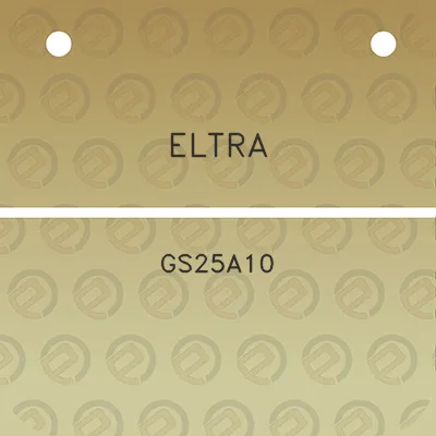 eltra-gs25a10