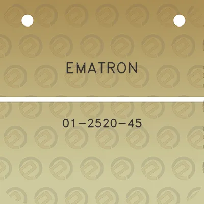 ematron-01-2520-45