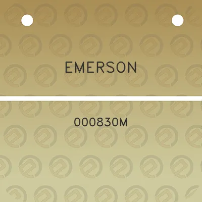 emerson-000830m