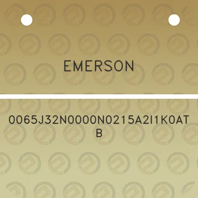 emerson-0065j32n0000n0215a2i1k0atb