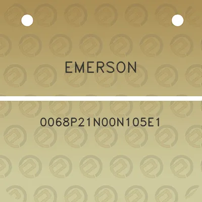 emerson-0068p21n00n105e1