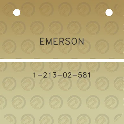 emerson-1-213-02-581