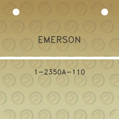 emerson-1-2350a-110