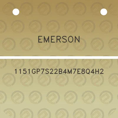 emerson-1151gp7s22b4m7e8q4h2