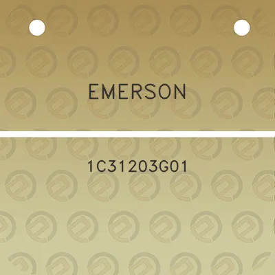 emerson-1c31203g01