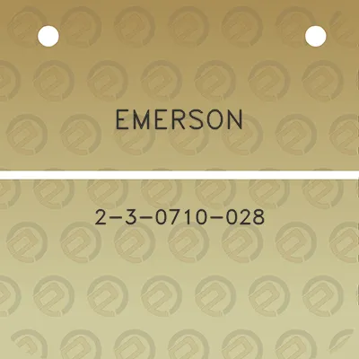 emerson-2-3-0710-028