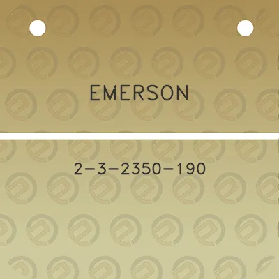 emerson-2-3-2350-190