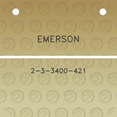 emerson-2-3-3400-421