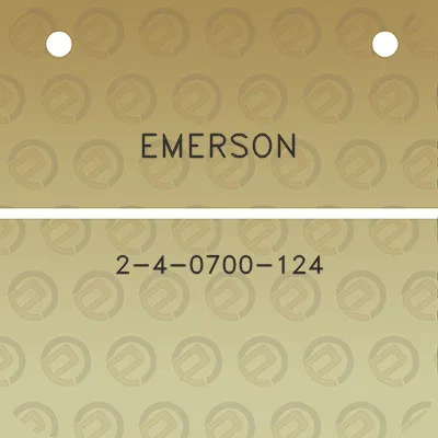 emerson-2-4-0700-124