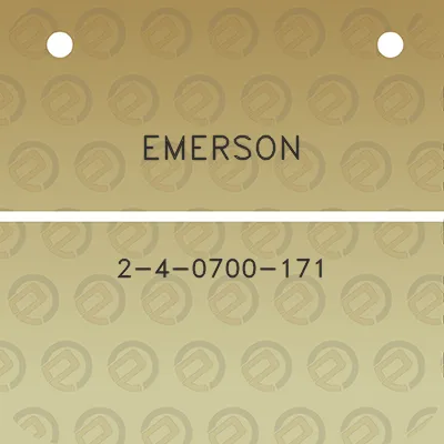 emerson-2-4-0700-171