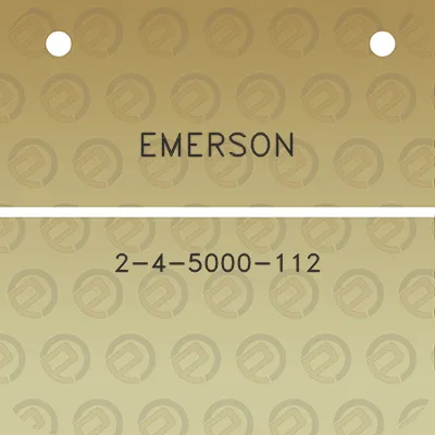 emerson-2-4-5000-112